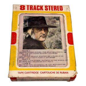 Charlie Rich Behind Closed Doors 8 Track Tape Cartridge PEA 32247 1973